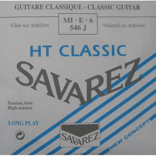 Savarez 546J MI-6 HT Classic Bleu Tirant Forte (Unité)