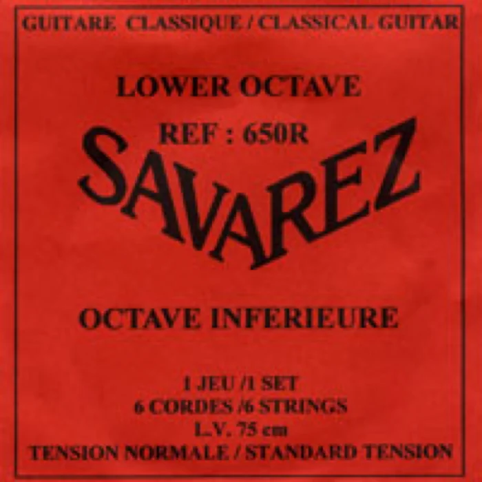 Savarez 6CB640R Guitare Classique Basse – Octave Inferieure