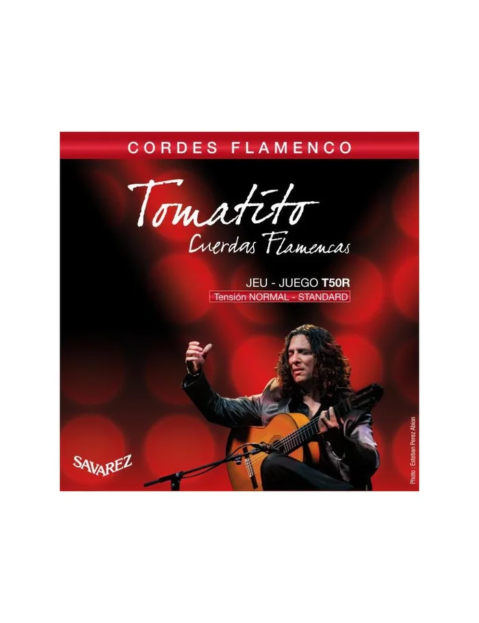 SAVAREZ T50R Tomatito Rouge Cordes Classiques Nylon Normal