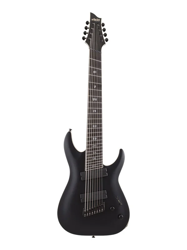 SCHECTER c-8 ms sls evil twin satin black