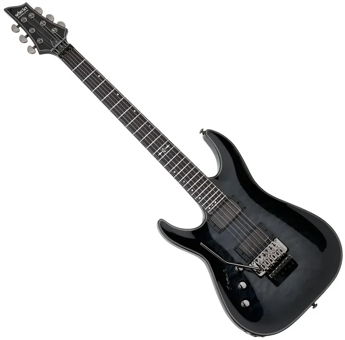 Schecter Hellraiser Hybrid C-1 FR Trans Black Burst Guitare électrique