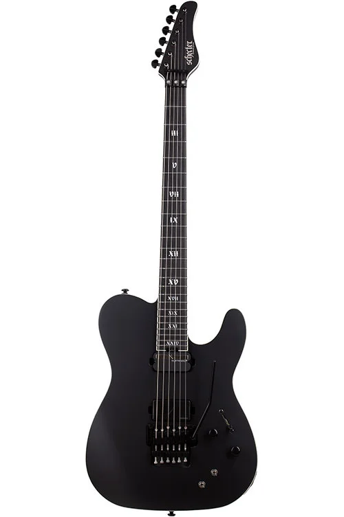 SCHECTER Pt Sls Elite Evil Twin FR S Satin Black