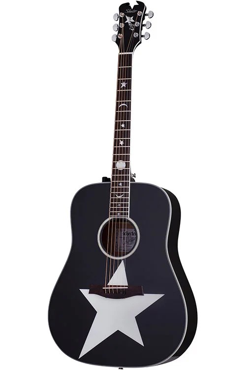 SCHECTER Rs-1000 Stage Robert Smith Signature White Star