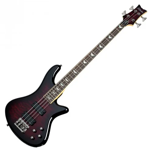 SCHECTER STILETTO EXTREME-4 BLACK CHERRY