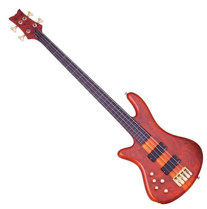 Schecter Stiletto Studio-4 LH Honey Satin Basse électrique