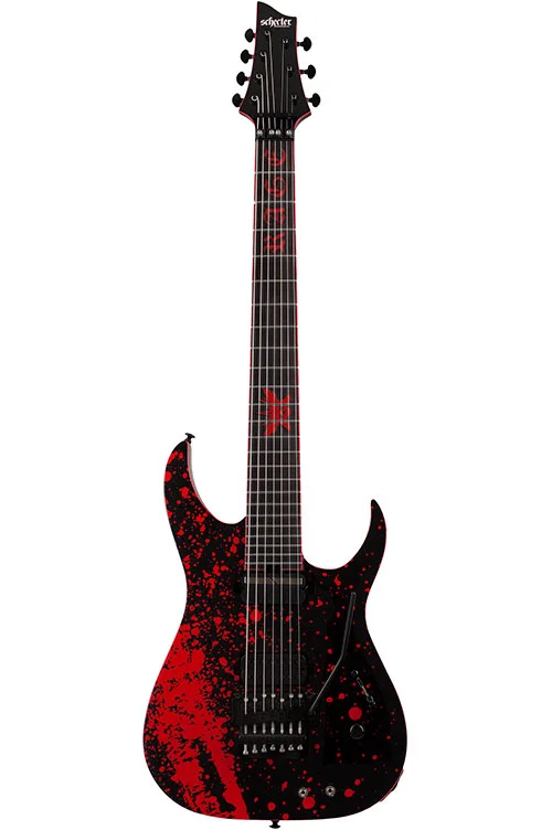 SCHECTER Sullivan King Banshee-6 Floyd Rose Micro Sustainiac Obsidian Blood