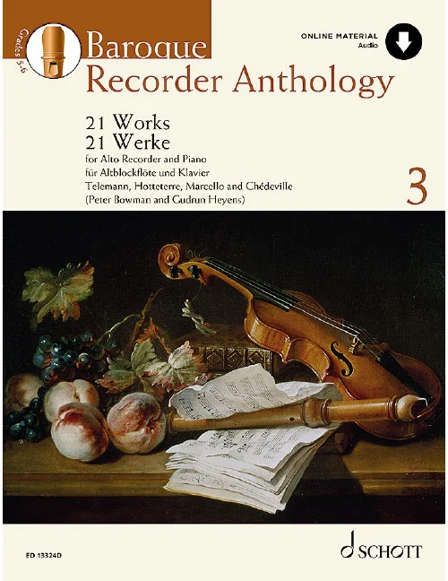 Schott Bowman P./ Heyens G. – Baroque Recorder Anthology Vol.3