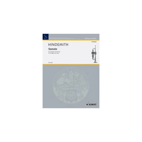 Schott Hindemith Paul – Sonata – Trumpet And Piano