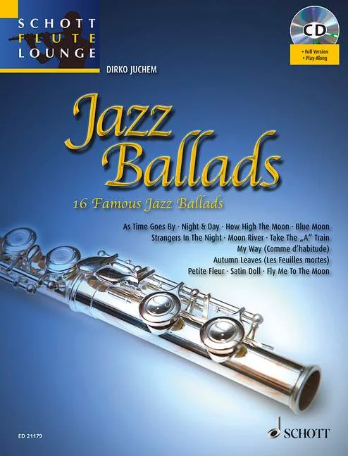 Schott Jazz Ballads + Cd – Flute, Piano
