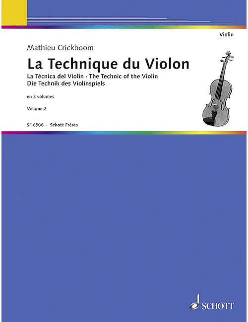 Schott La Technique Du Violon – Violon