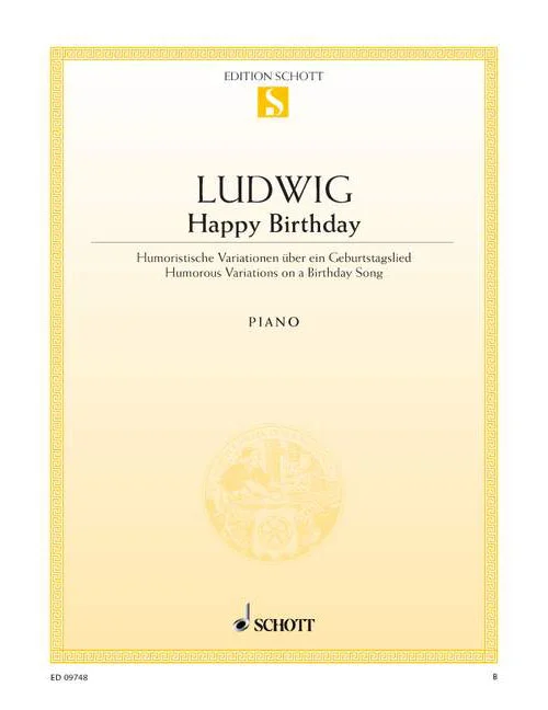 Schott Ludwig – Happy Birthday – Piano