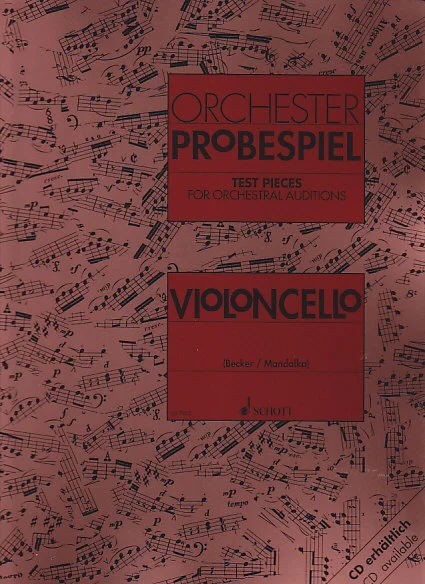 Schott ORCHESTER-probespiel – Violoncello
