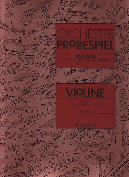 Schott ORCHESTER-PROBESPIEL VOL. 2 – VIOLON