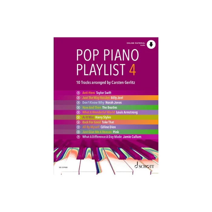 Schott Pop Piano Playlist 4