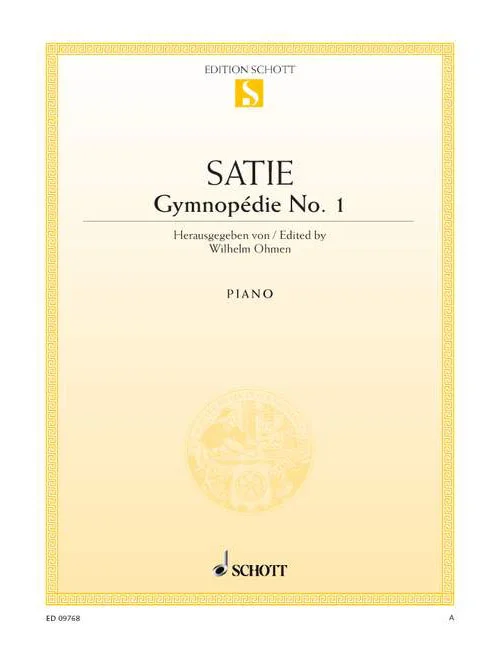 Schott Satie – Gymnopédie No. 1 – Piano