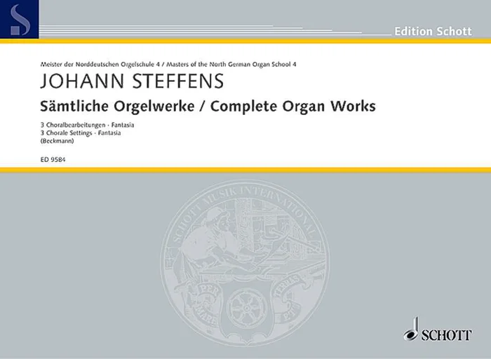 Schott Steffens – Complete Organ Works Vol. 4 – Orgue