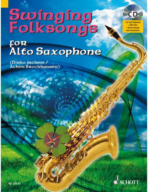 Schott Swinging Folksongs For Saxophone Alto – Saxophone Alto