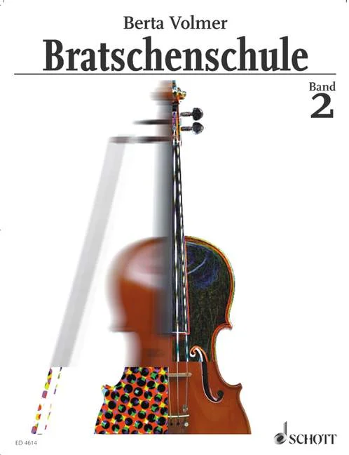 Schott VOLMER BERTA – BRATSCHENSCHULE BAND 2 – VIOLA