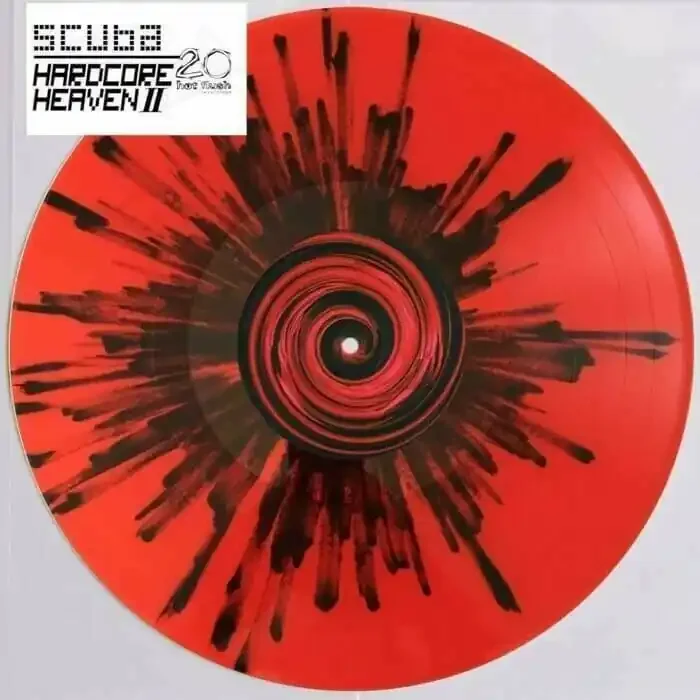 SCUBA – Hardcore Heaven II (Red, Black Splatter Coloured) (12&Prime; Vinyl)