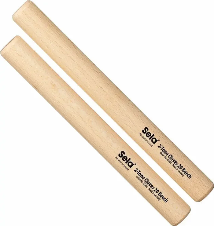 Sela 2-Tone 20 Beech Claves