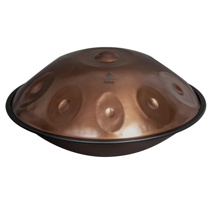 SELA Percussion Harmony Handpan D Amara 10 Ember Steel