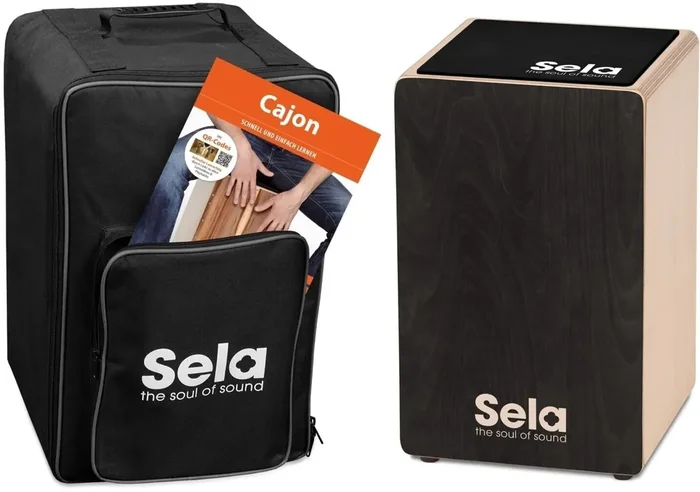 Sela SE 120 Primera Black Кахони дървени