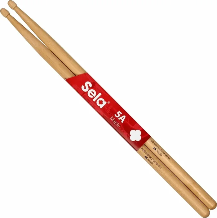 Sela SE 271 Professional Drumsticks 5A – 6 Pair Baguettes