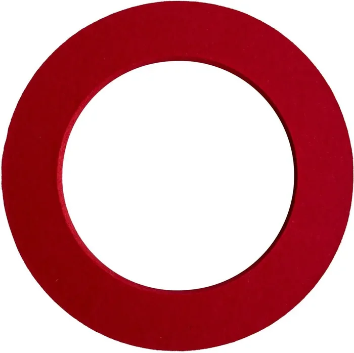 Sela SEASBFR16 Bague en feutre Red