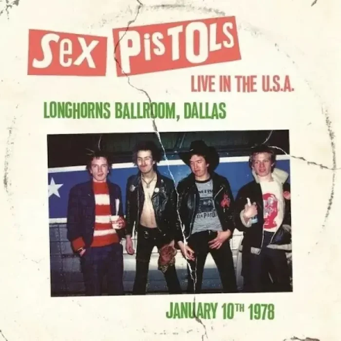 Sex Pistols – Live In The USA 1978 – Dallas (White Coloured) (LP)