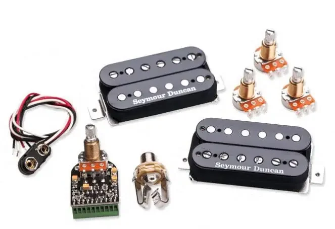 Seymour Duncan AHB-10s Blackouts Coil Pack System Black Micro guitare