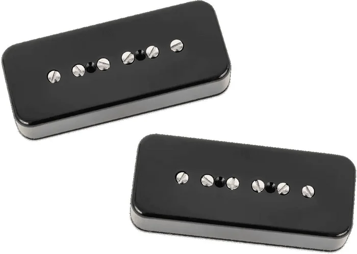 Seymour Duncan P90 Silencer Hot Set Soapbar Noirs