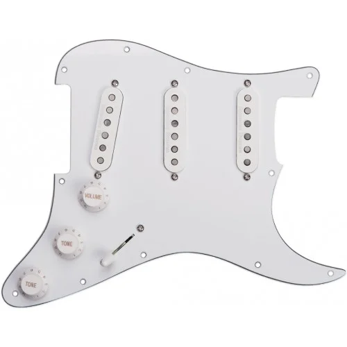 SEYMOUR DUNCAN PLAQUE COMPLETE STK CLASSIC WHITE – STK-PG-W