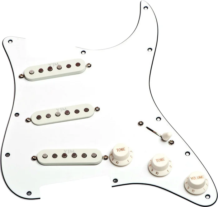 Seymour Duncan STK-S10PGD-W – Yjm Fury Stack – Plaque Blanc