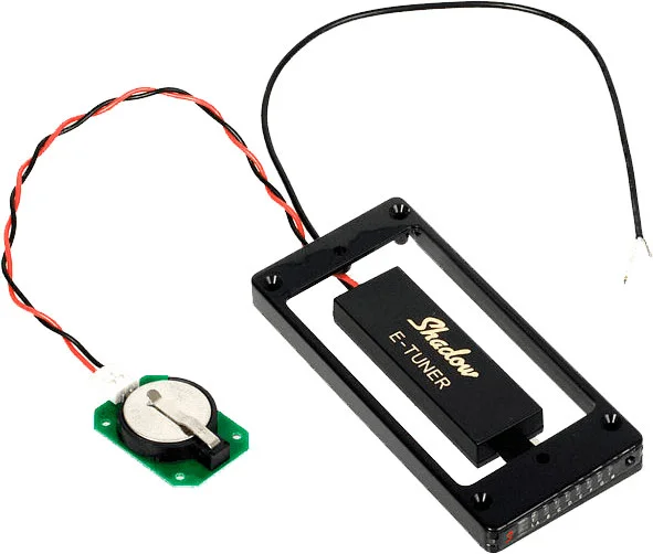 Shadow E-tuner Entourage Humbucker Noir Accordeur Integre pour Table Bombee