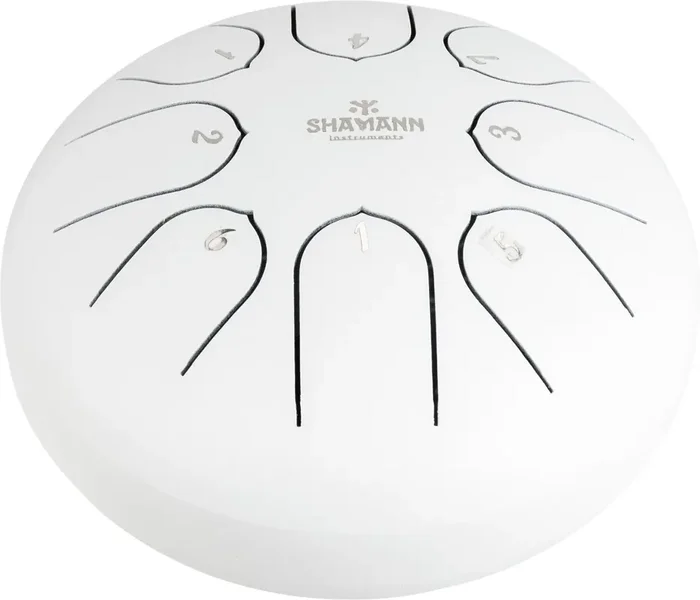 Shamann 6″ 8 Notes C5 Major White Tongue Drum