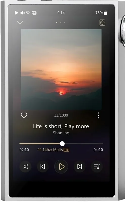 Shanling M5 Ultra Lecteur de musique Silver