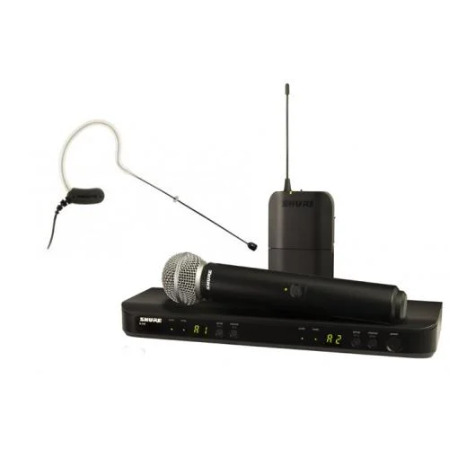 SHURE BLX1288E-MX53 TOUR D’OREILLE MX153 / MAIN SM58