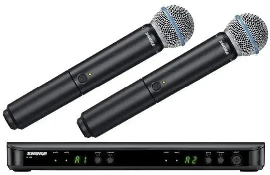 Shure BLX288E/B58 Ensemble sans fil H8E 518-542 MHz