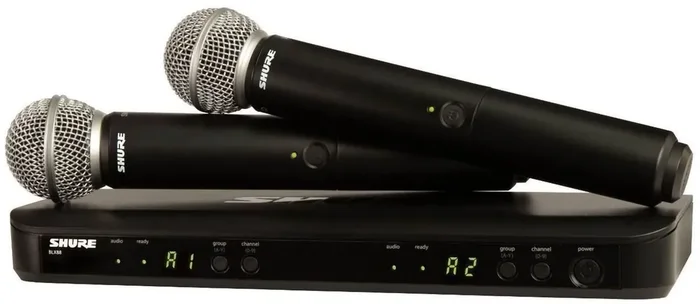 Shure BLX288E/SM58 Ensemble sans fil K3E 606-630 MHz