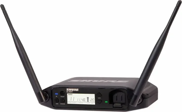 Shure GLXD4+E=-Z4 Récepteur 2,4 GHz-5,8 GHz