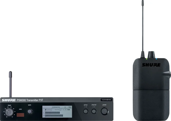 Shure PSM 300 – Pack Emetteur Recepteur – Bande L19
