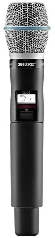 Shure QLXD2/B87C Émetteur G51 470-534 MHz