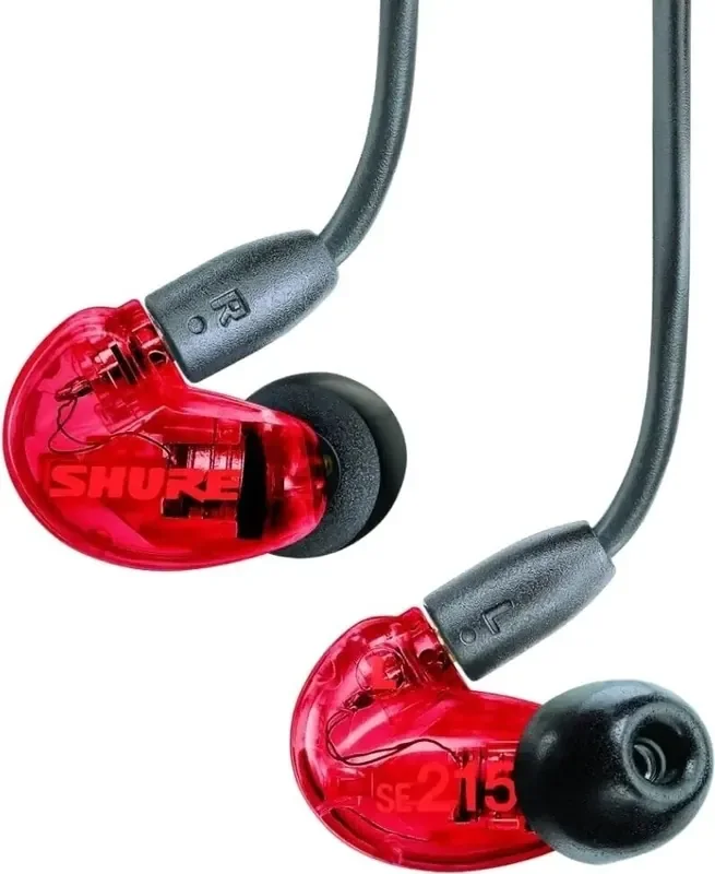 Shure SE215SPE-RD Red Ear boucle