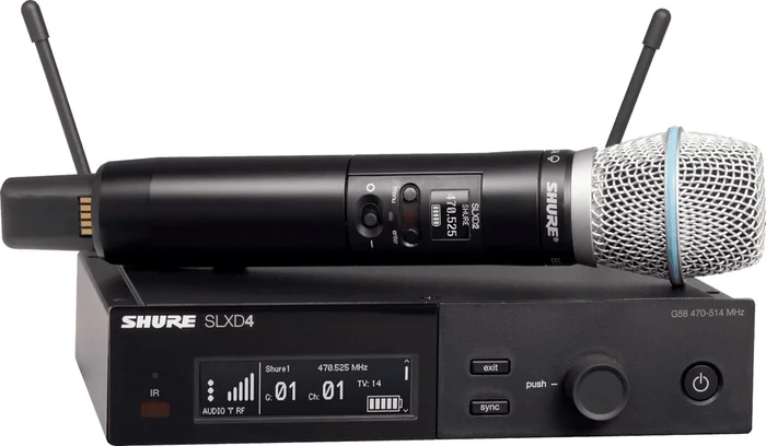 Shure SLXD24E-B87a-H56