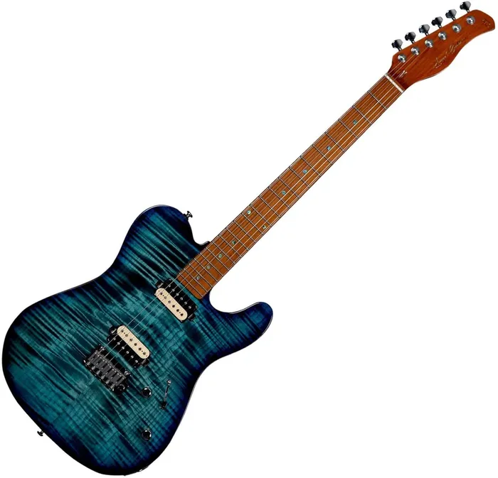 Sire Larry Carlton T7 FM Transparent Blue Guitare électrique