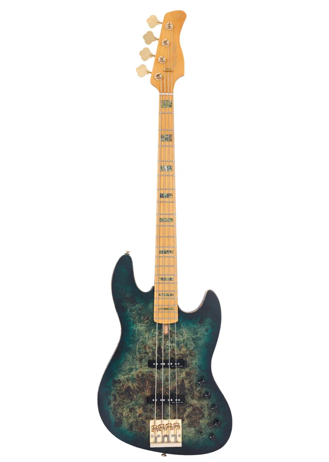 SIRE MARCUS MILLER Er V10-4 Tgr.S Trans Green Satin