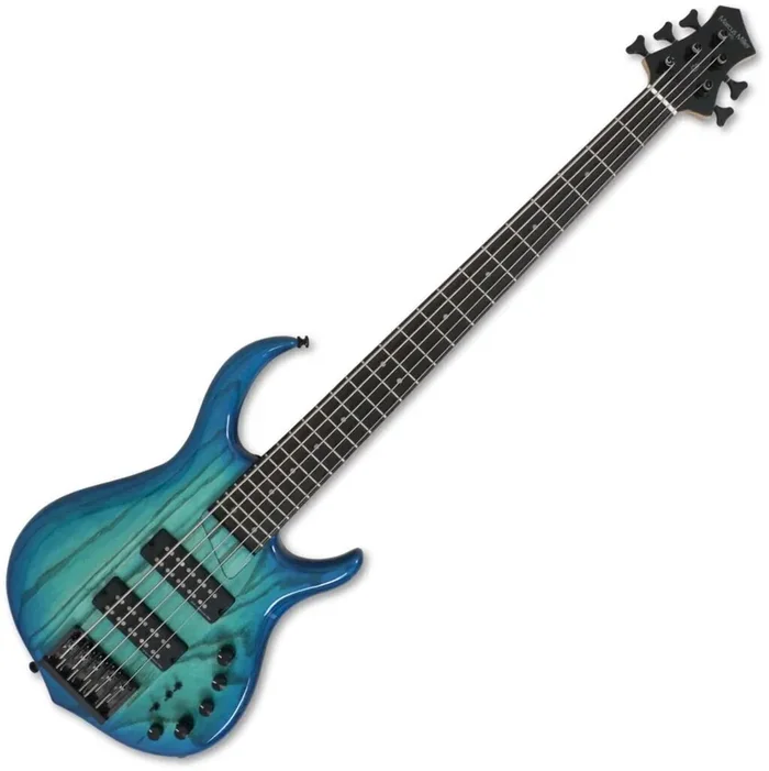 Sire Marcus Miller M5 Swamp Ash-5 2nd Gen Transparent Blue Basse 5 cordes