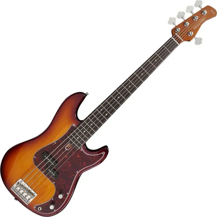 Sire Marcus Miller P5R Alder-5 Tobacco Sunburst Basse 5 cordes