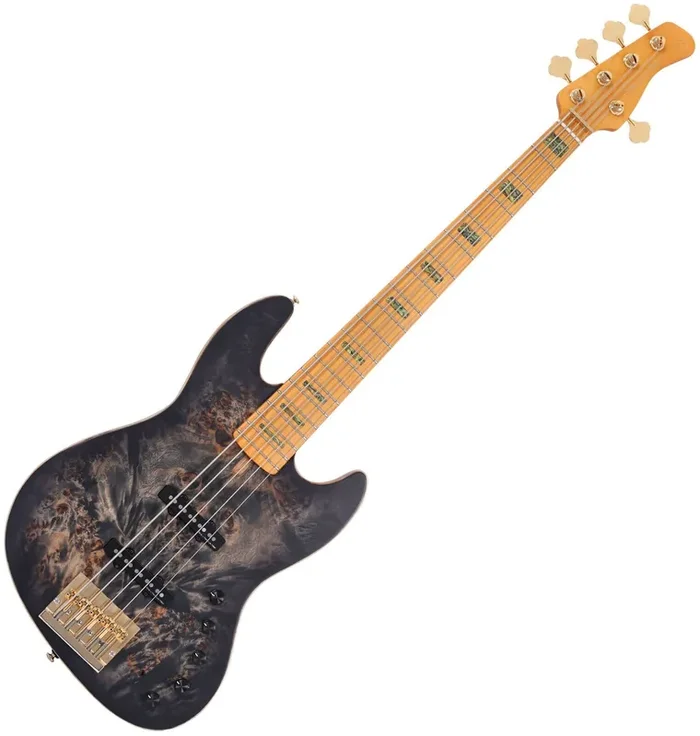 Sire Marcus Miller V10-5 Transparent Black Satin Basse 5 cordes