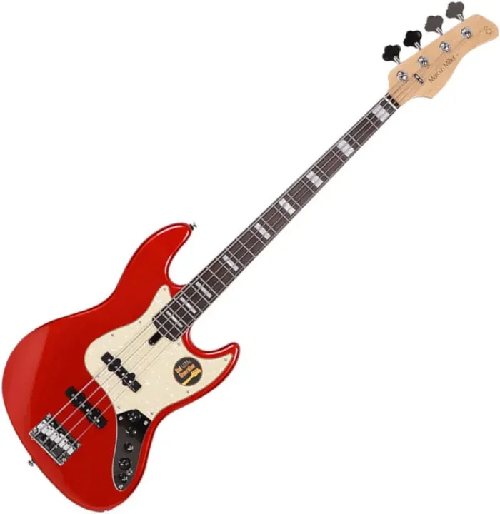 Sire Marcus Miller V7 Alder-4 2nd Gen Bright Metallic Red Basse électrique